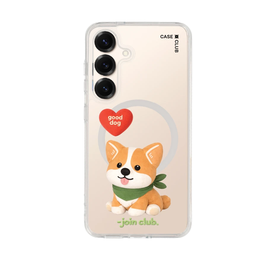 join the club heartful corgi