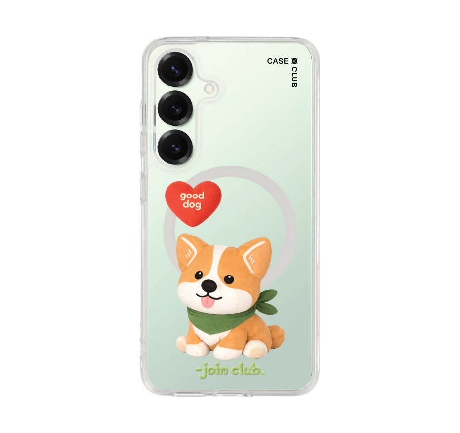join the club heartful corgi