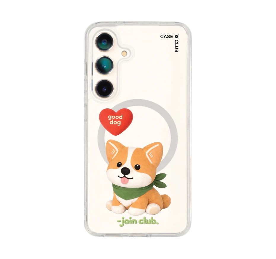 join the club heartful corgi