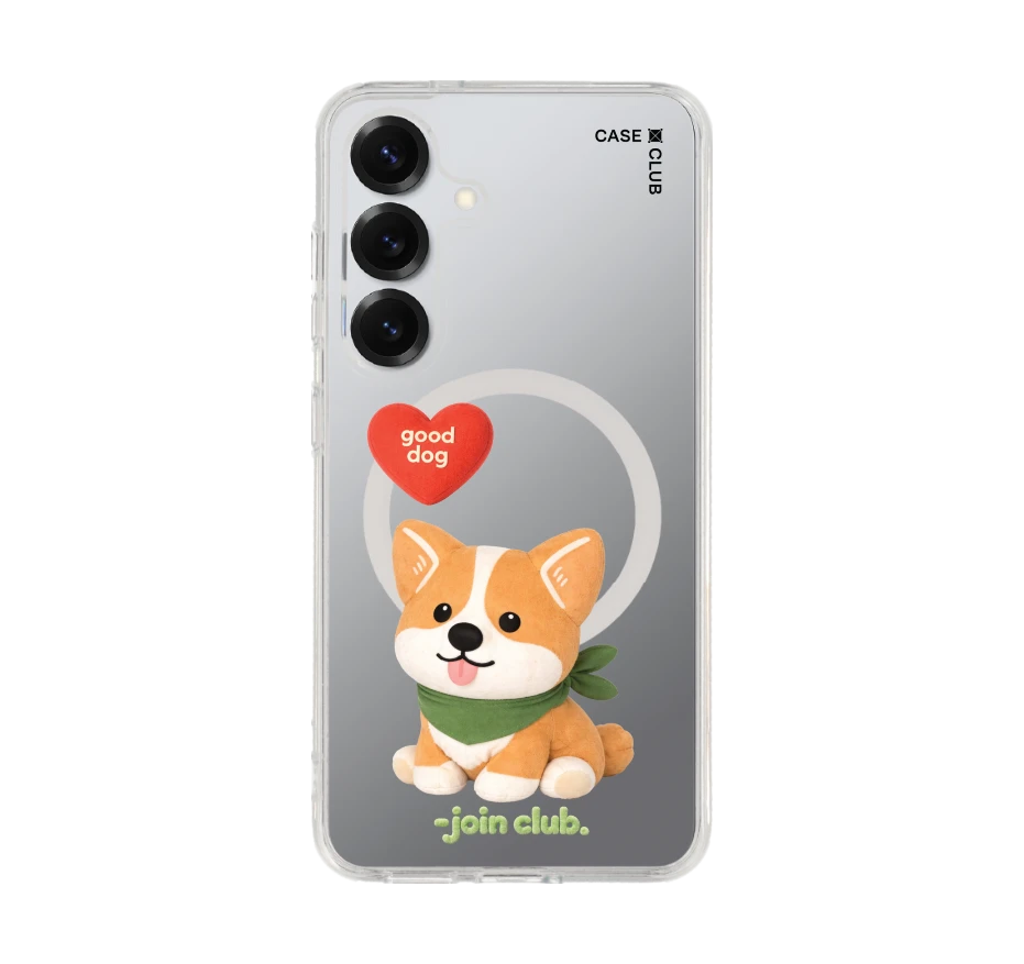 join the club heartful corgi