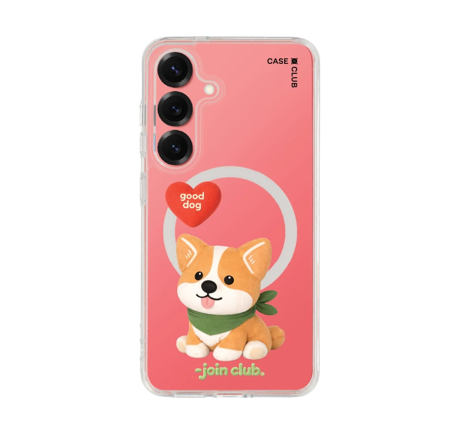 join the club heartful corgi