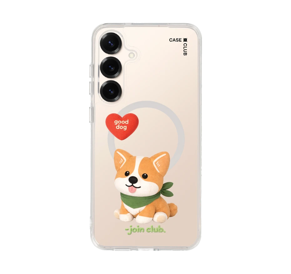 join the club heartful corgi