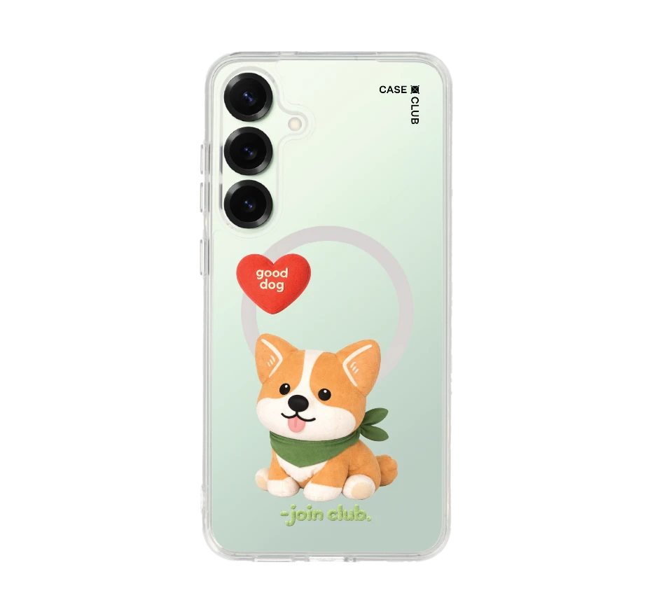 join the club heartful corgi