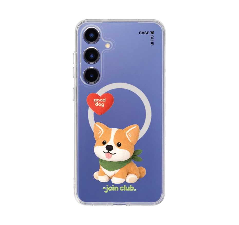 join the club heartful corgi