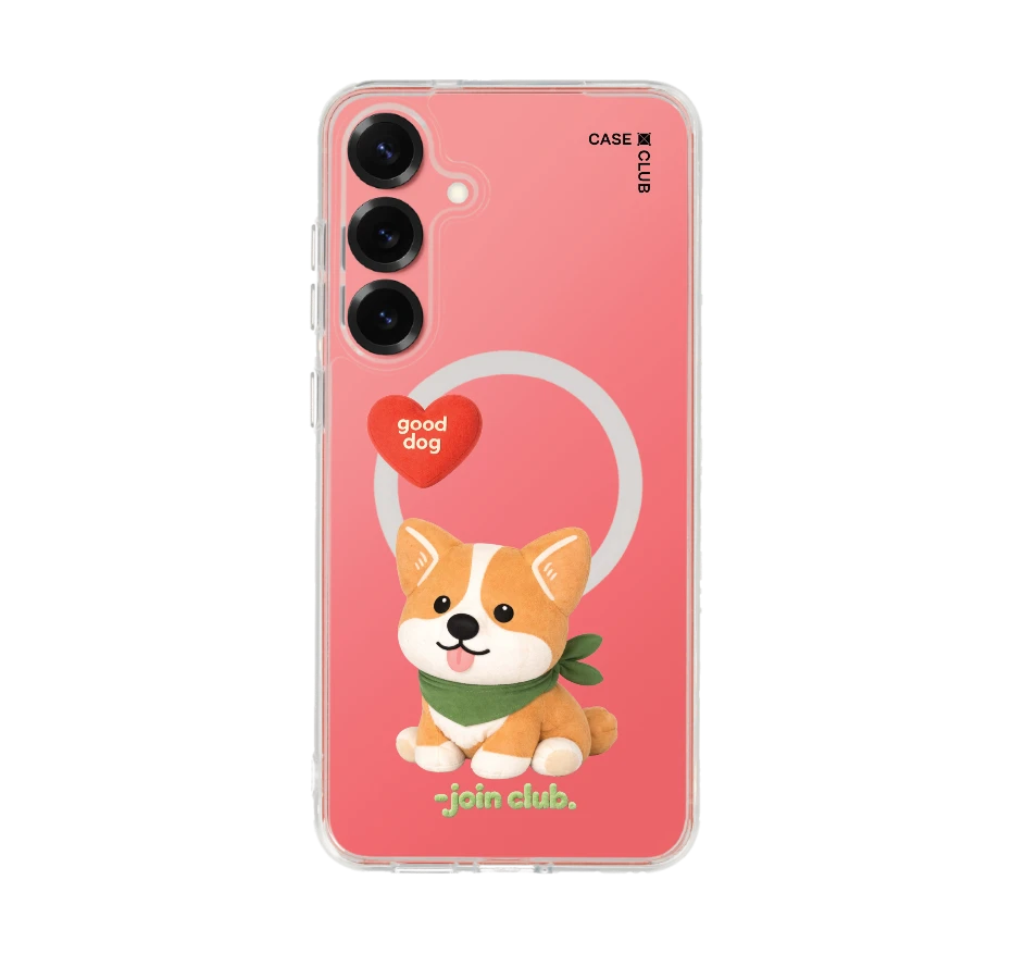 join the club heartful corgi
