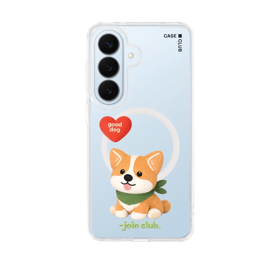 join the club heartful corgi