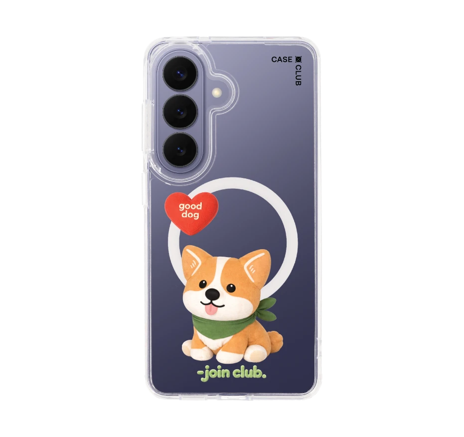 join the club heartful corgi
