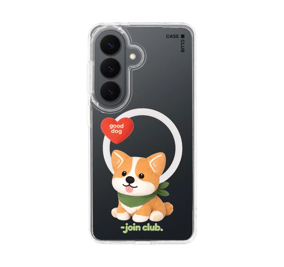 join the club heartful corgi