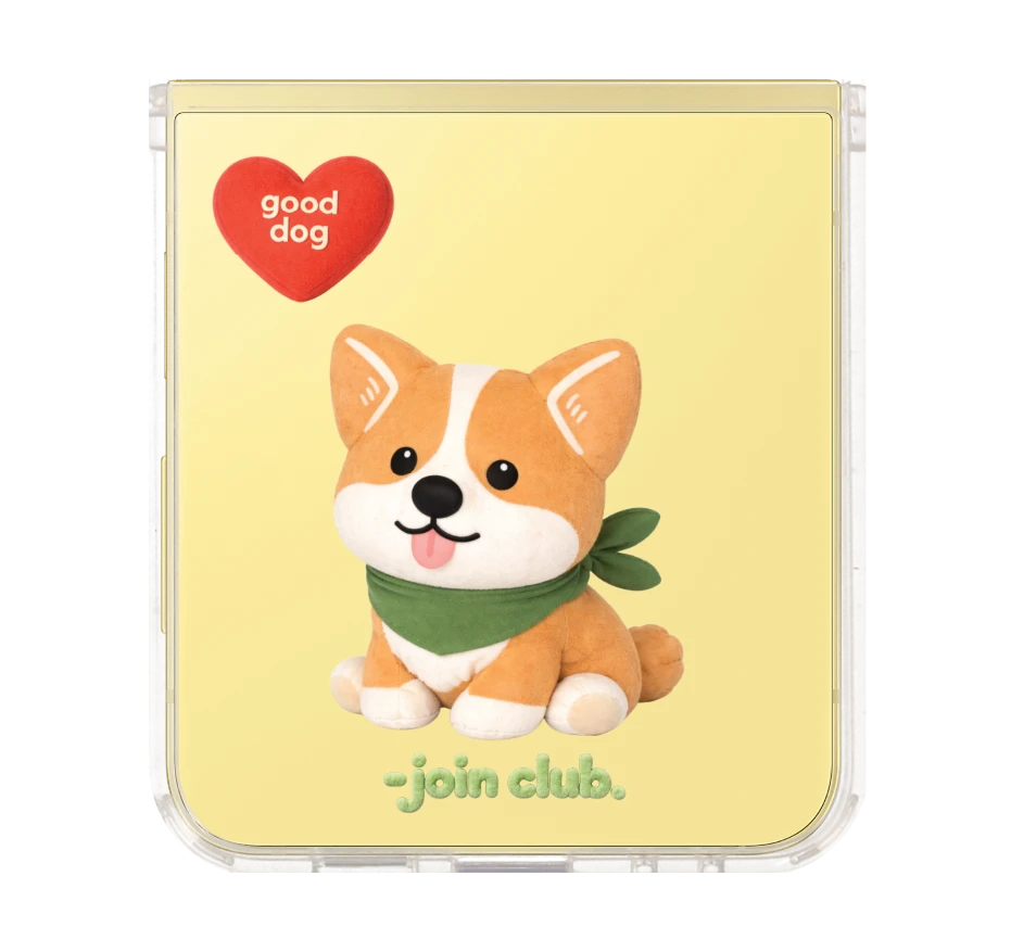 join the club heartful corgi