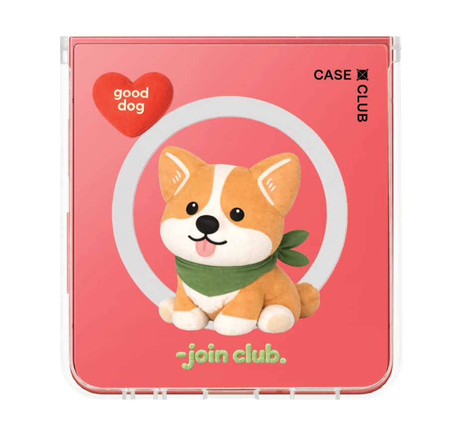 join the club heartful corgi