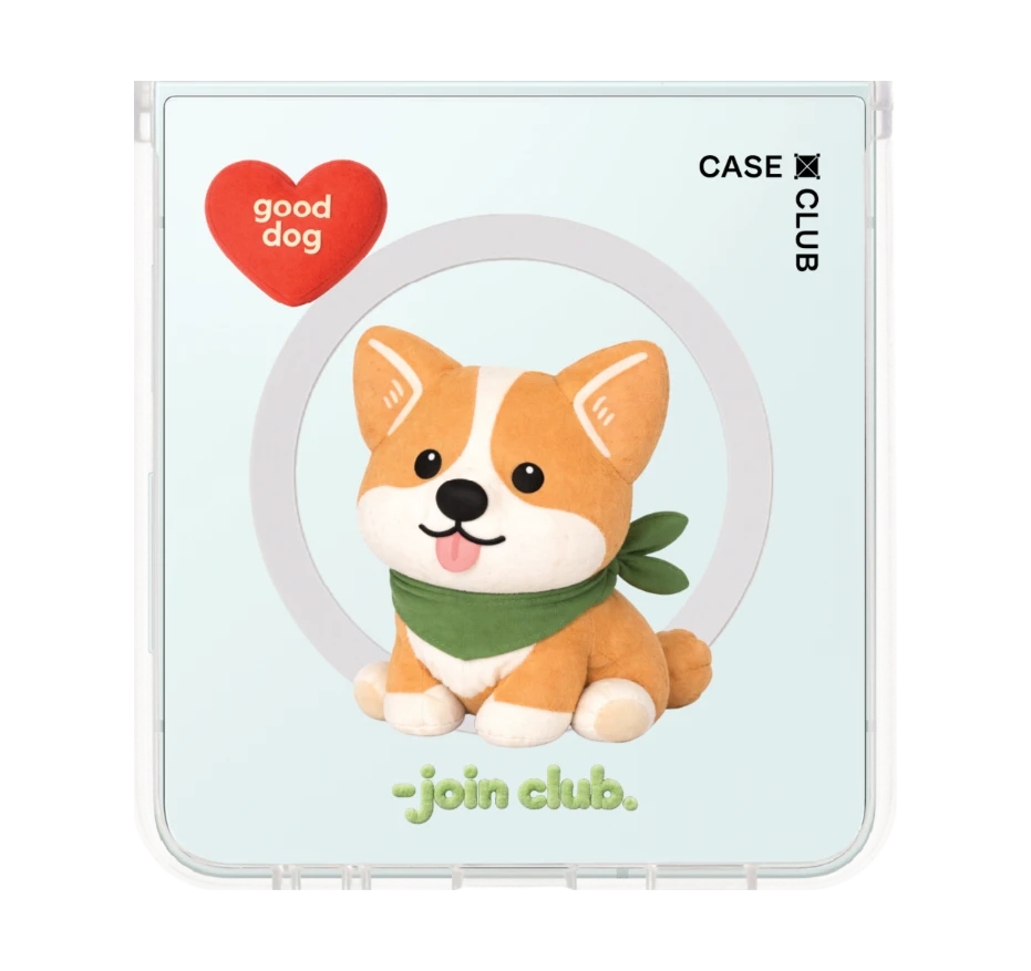 join the club heartful corgi