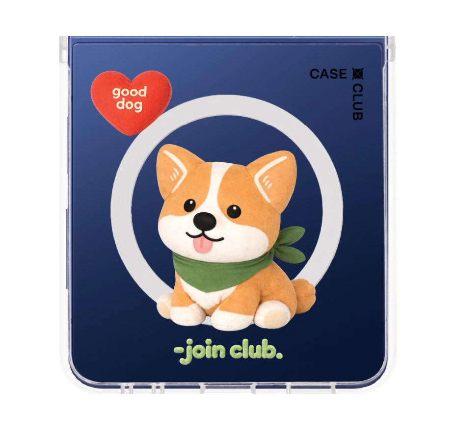 join the club heartful corgi