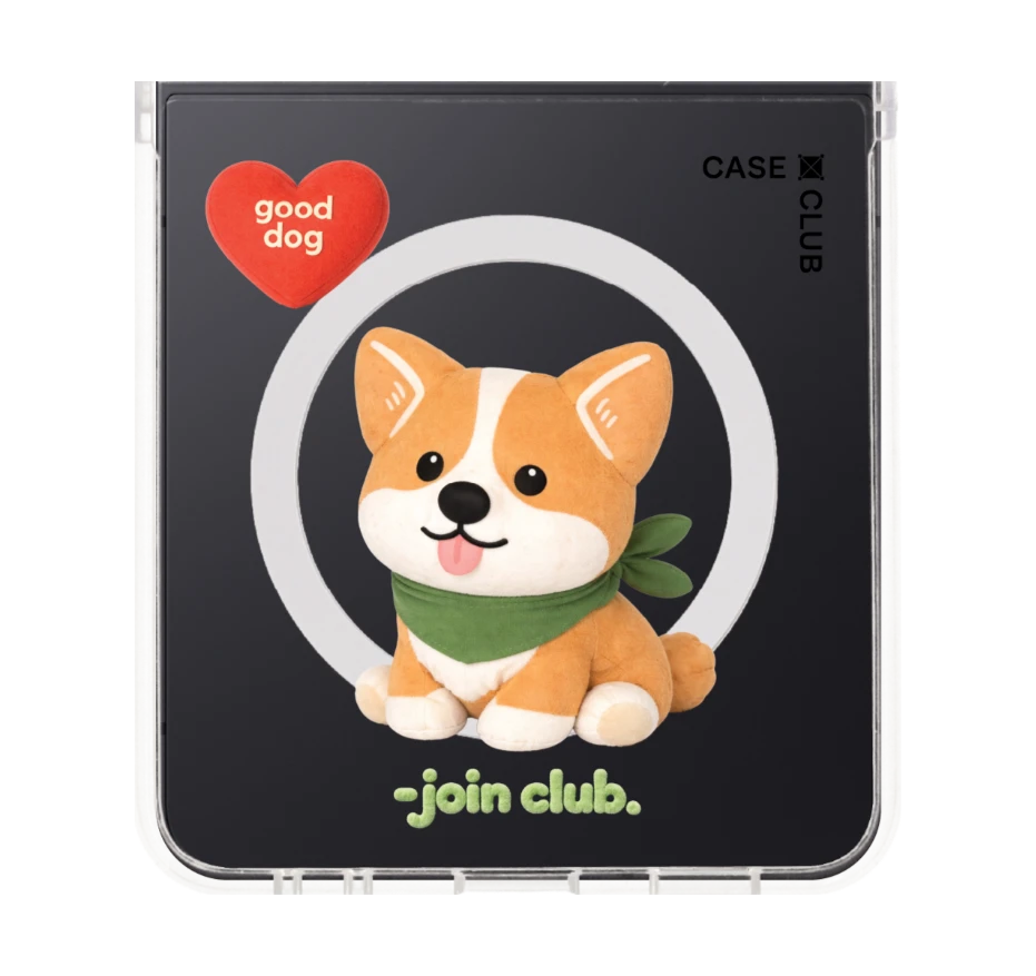 join the club heartful corgi