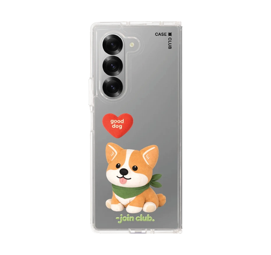 join the club heartful corgi