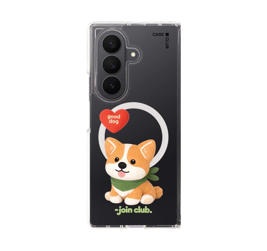 join the club heartful corgi