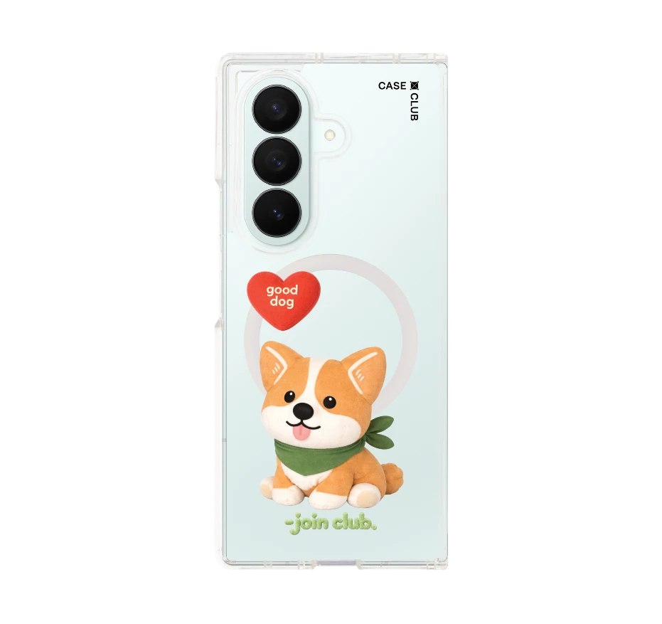 join the club heartful corgi