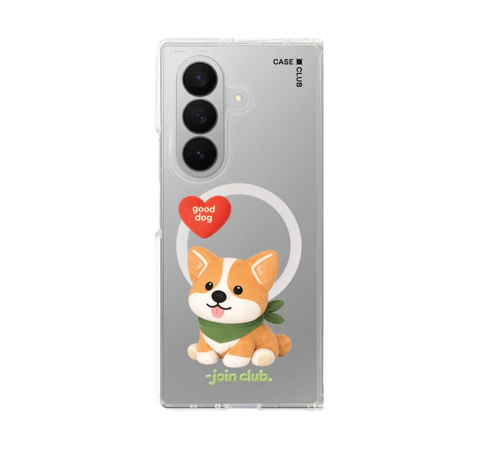 join the club heartful corgi