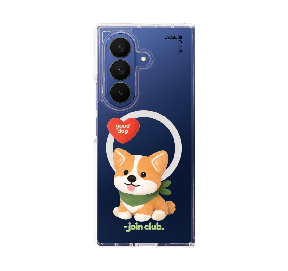 join the club heartful corgi