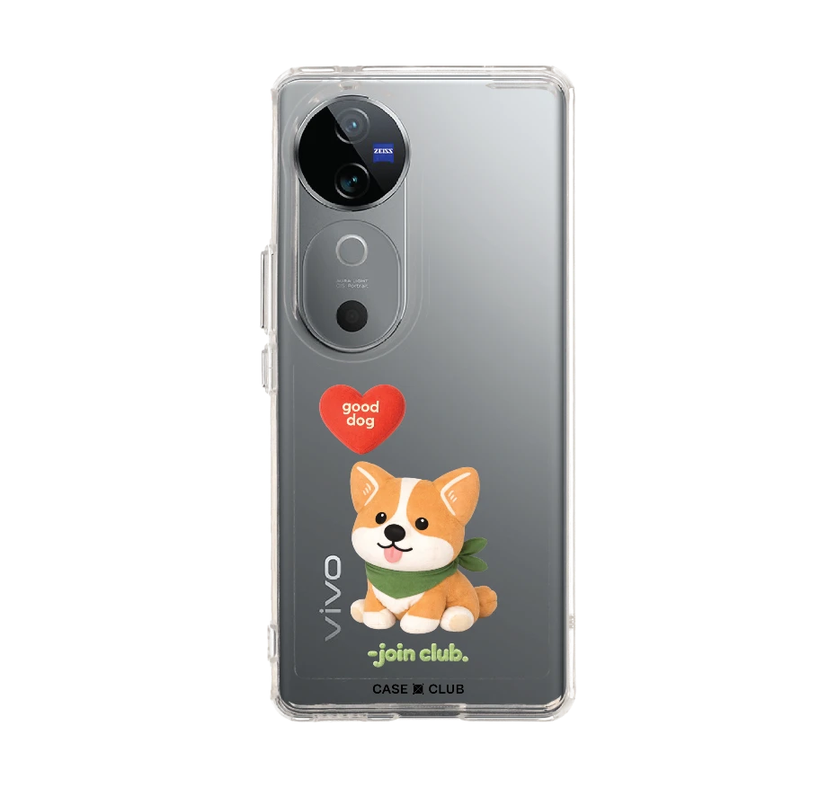 join the club heartful corgi