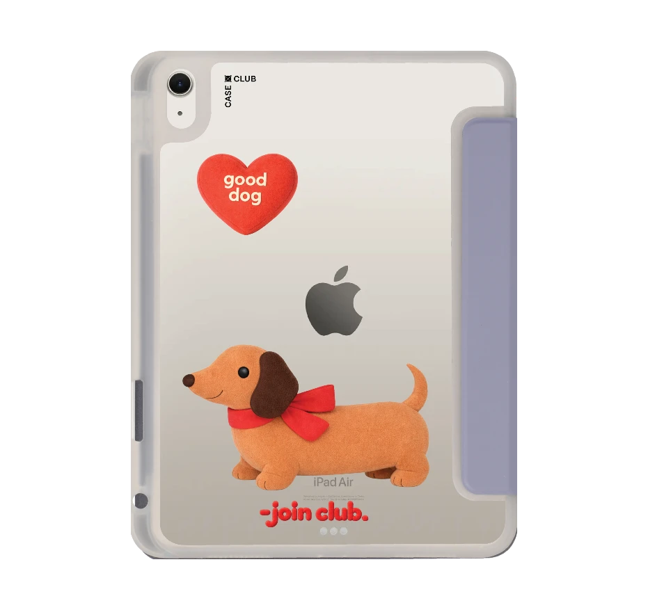 join the club heartful dachshund