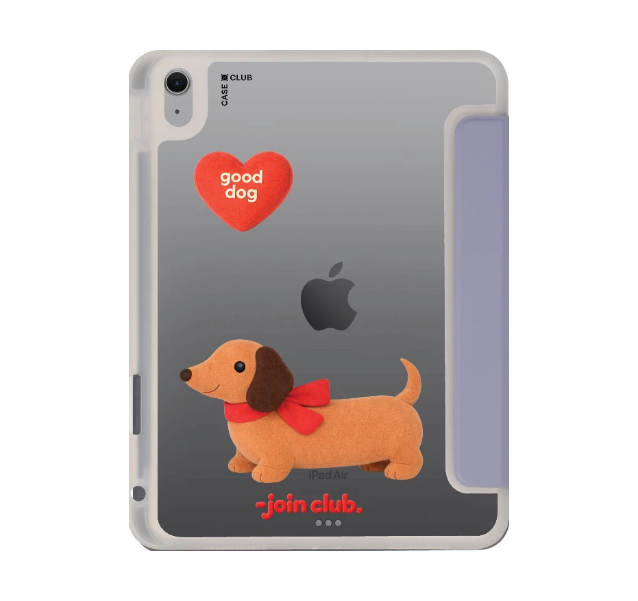join the club heartful dachshund