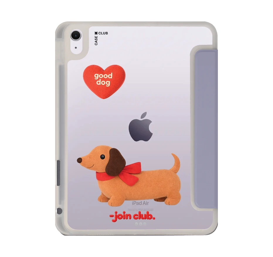 join the club heartful dachshund