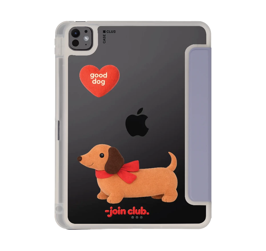 join the club heartful dachshund