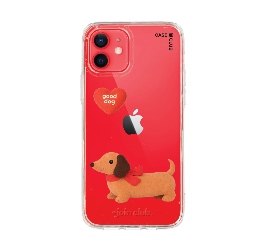 join the club heartful dachshund