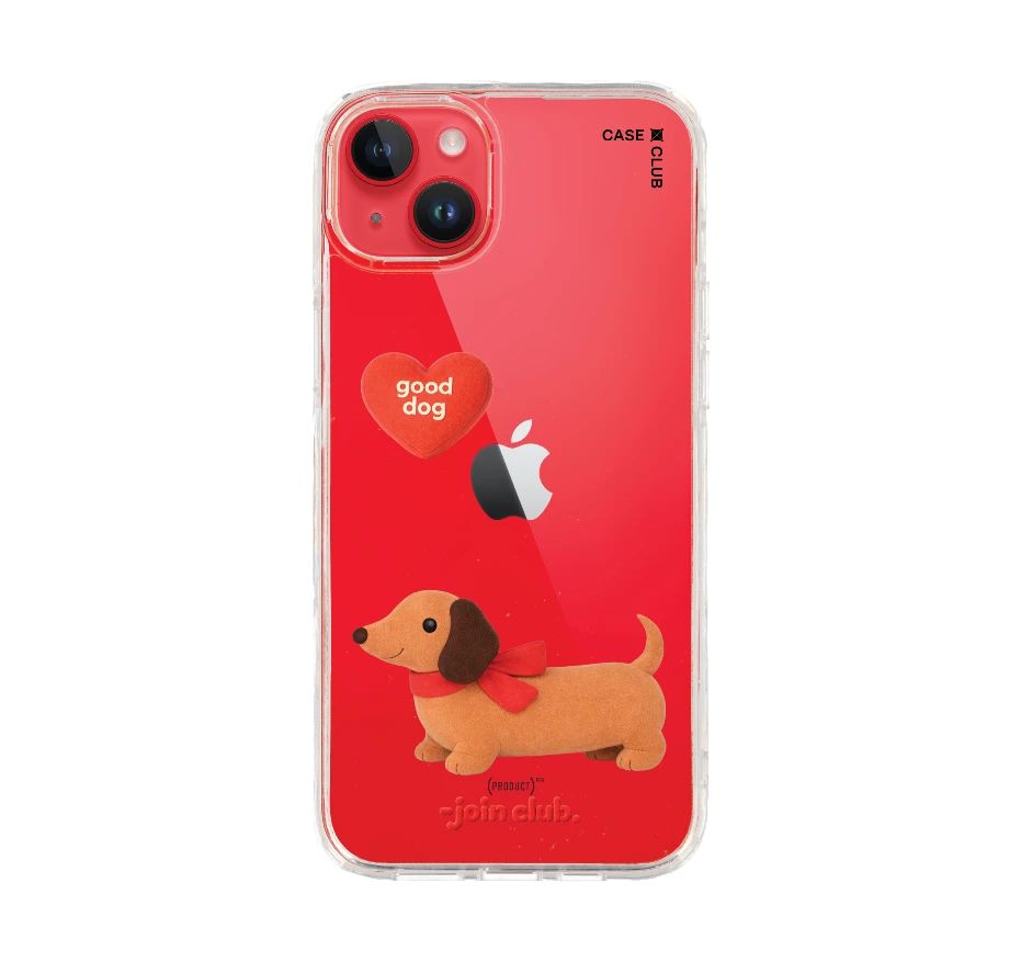 join the club heartful dachshund