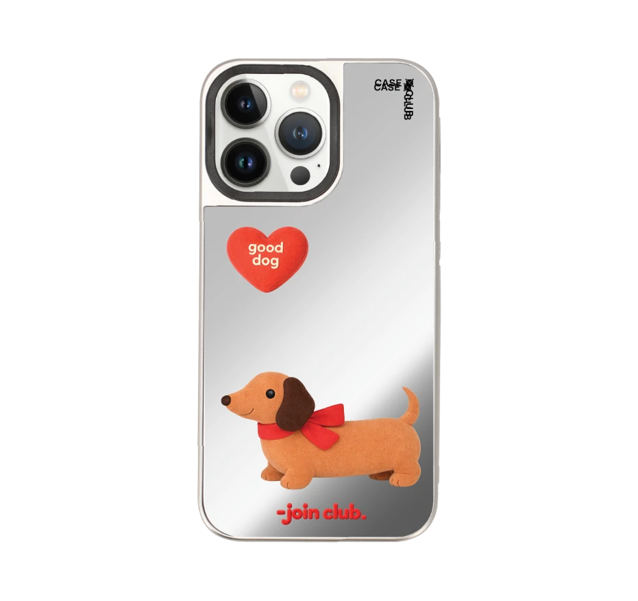 join the club heartful dachshund