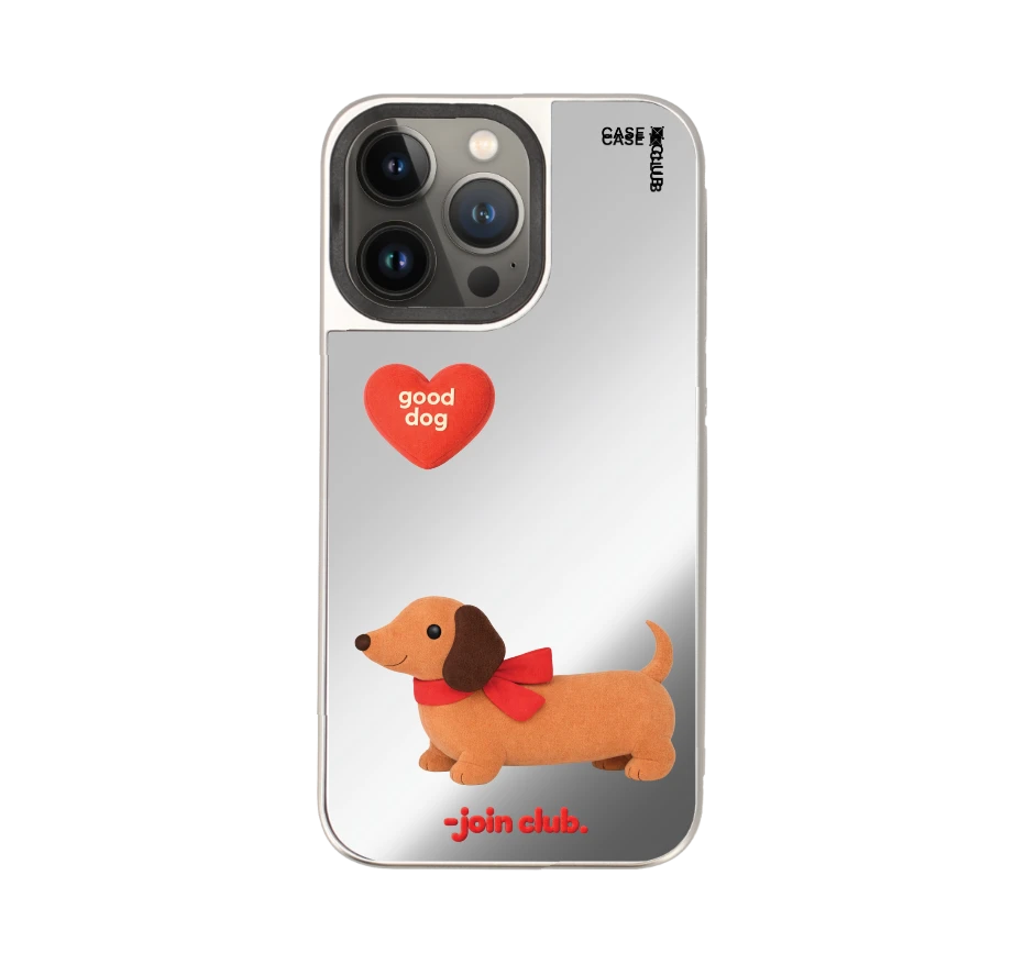 join the club heartful dachshund