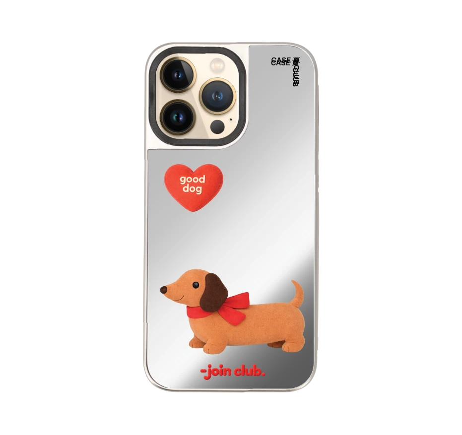 join the club heartful dachshund