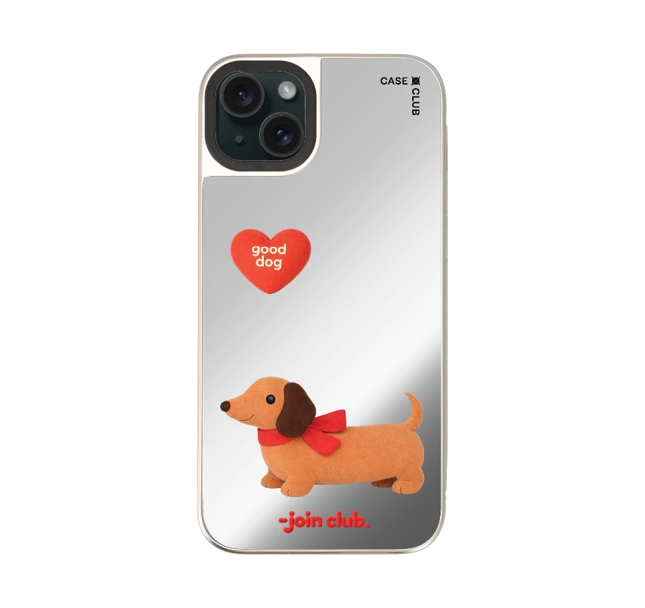 join the club heartful dachshund