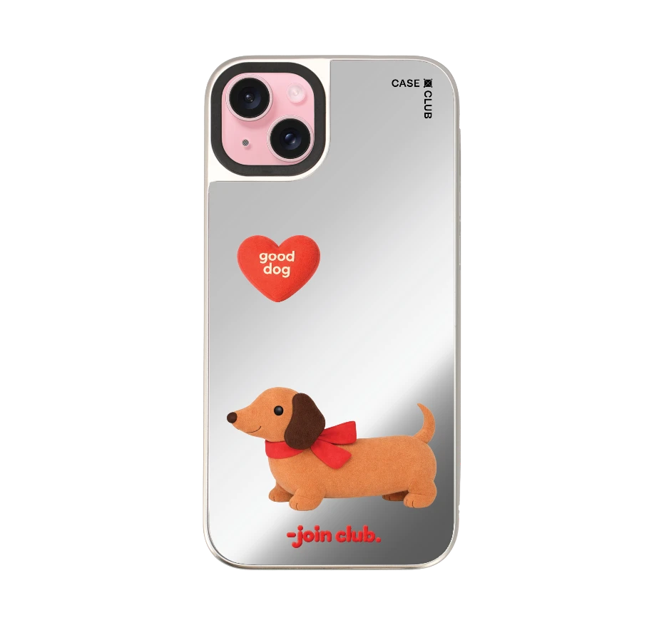 join the club heartful dachshund