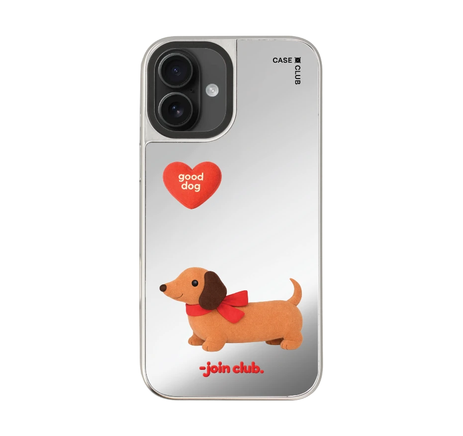 join the club heartful dachshund