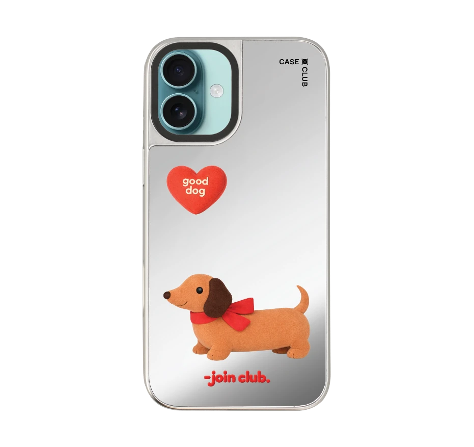 join the club heartful dachshund