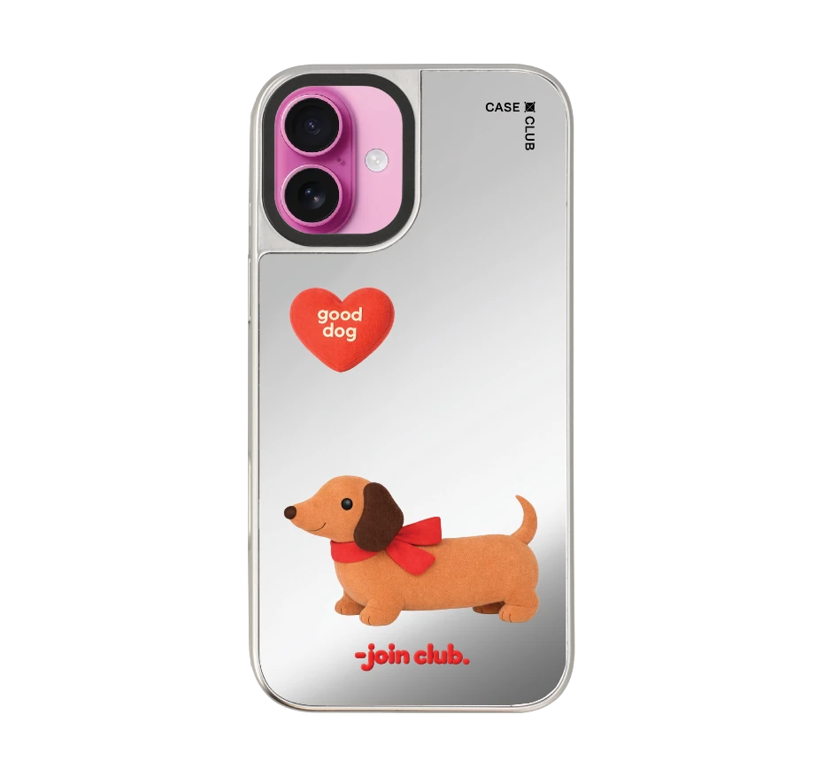 join the club heartful dachshund
