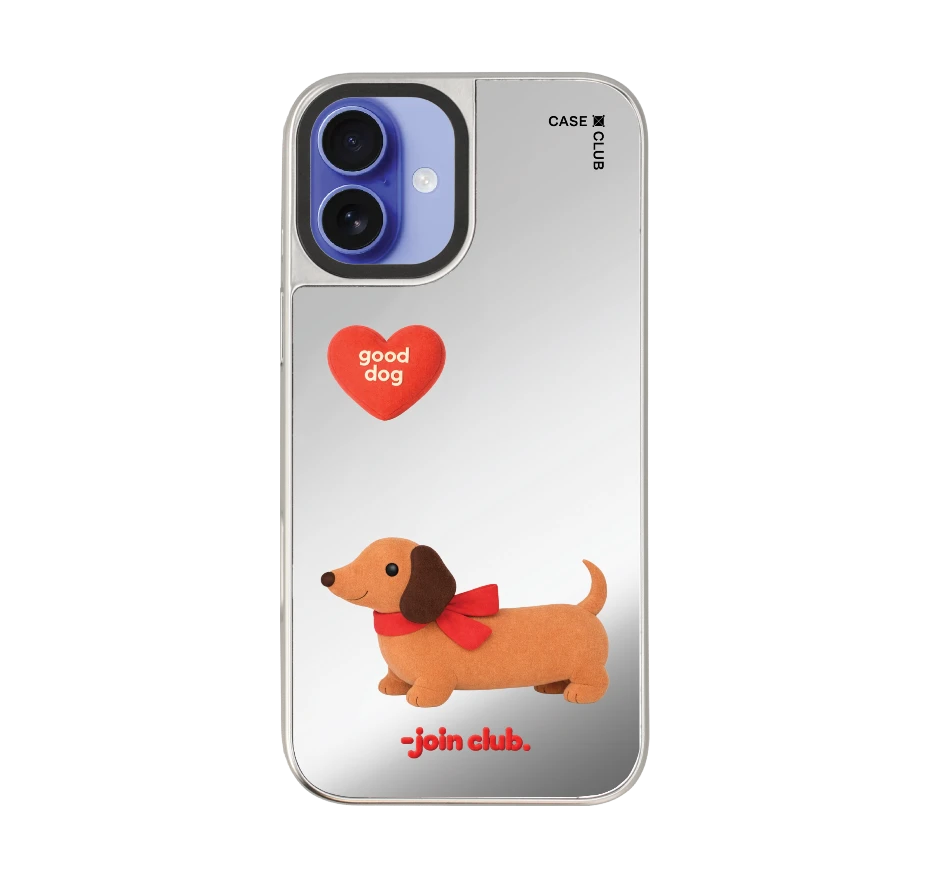join the club heartful dachshund