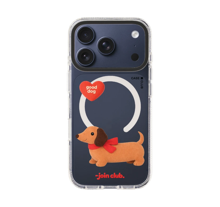 join the club heartful dachshund