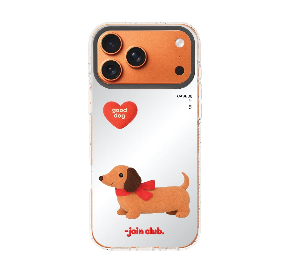 join the club heartful dachshund