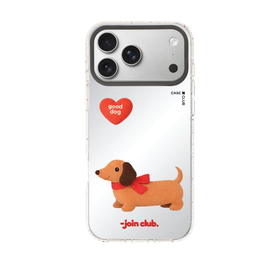 join the club heartful dachshund