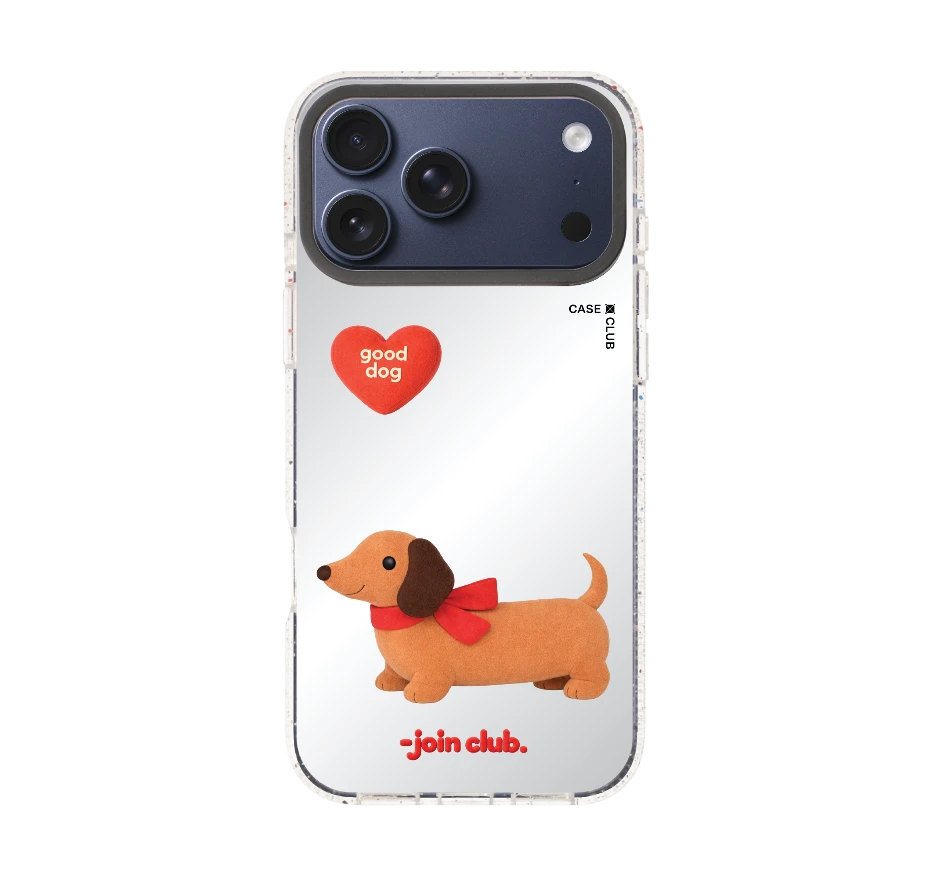 join the club heartful dachshund