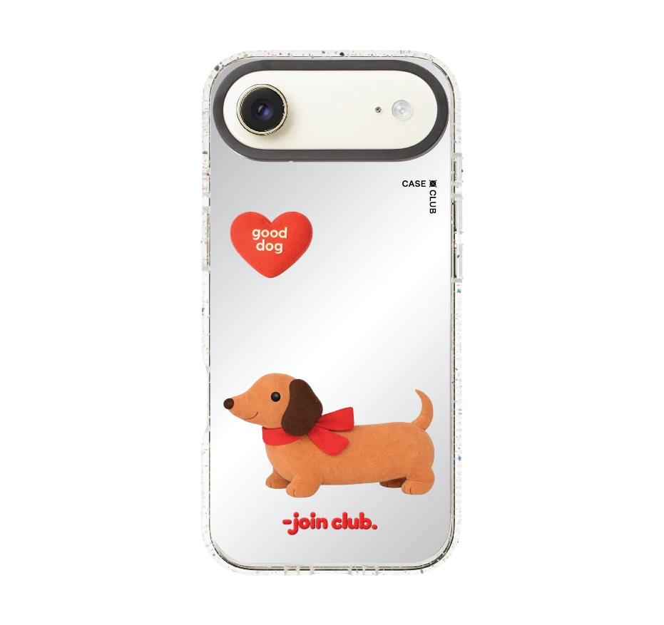 join the club heartful dachshund