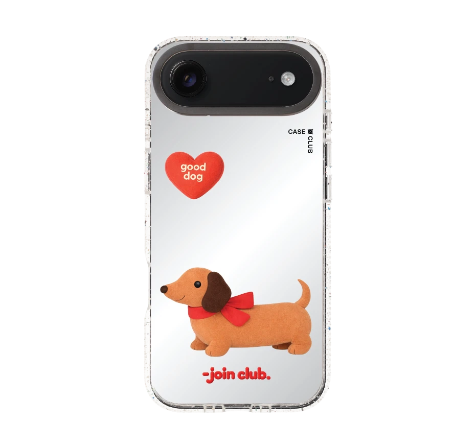 join the club heartful dachshund