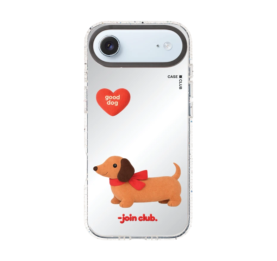 join the club heartful dachshund
