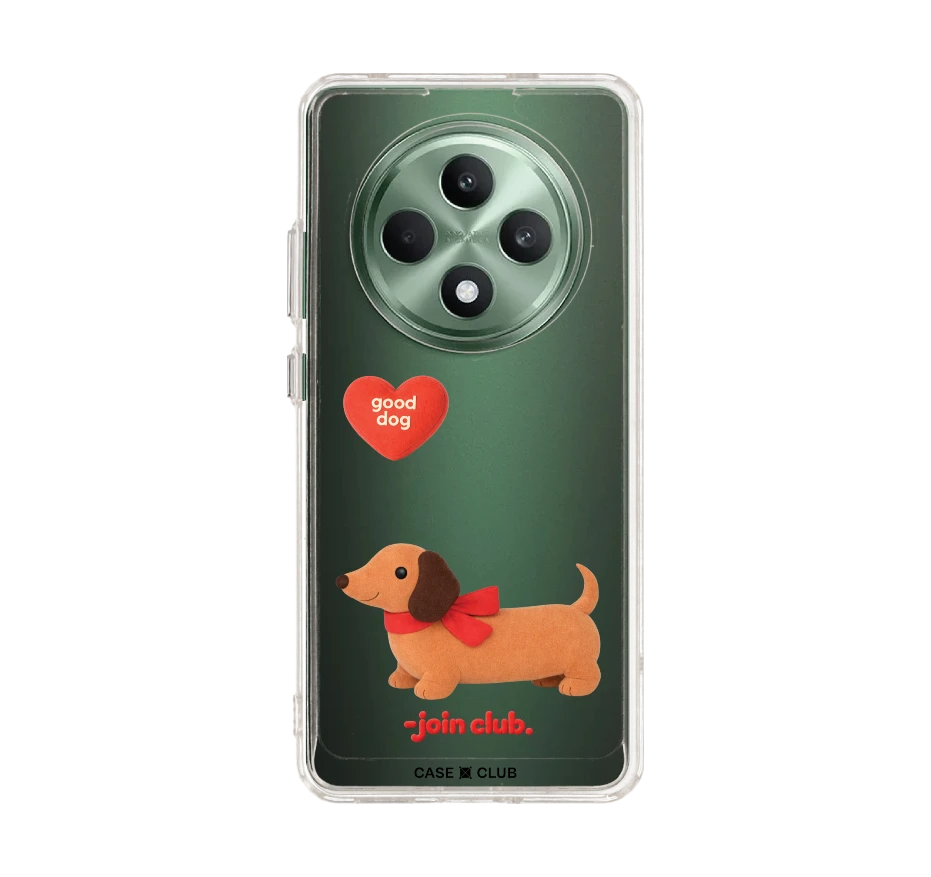 join the club heartful dachshund