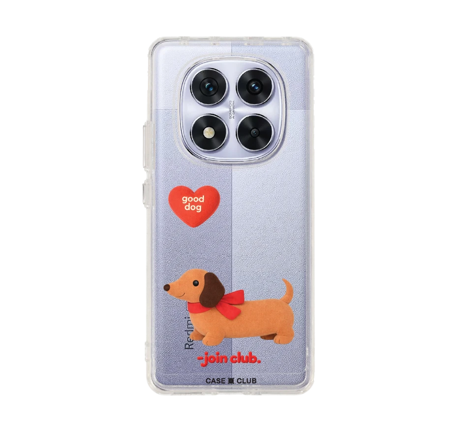 join the club heartful dachshund