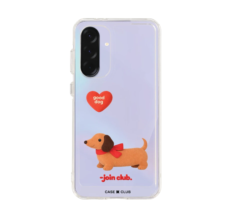 join the club heartful dachshund