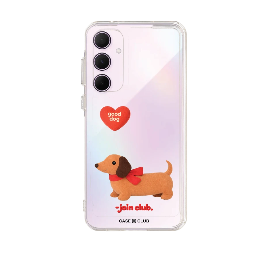 join the club heartful dachshund