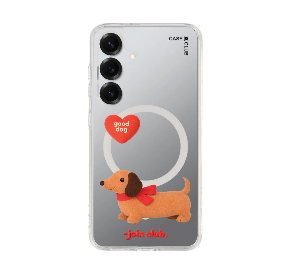 join the club heartful dachshund